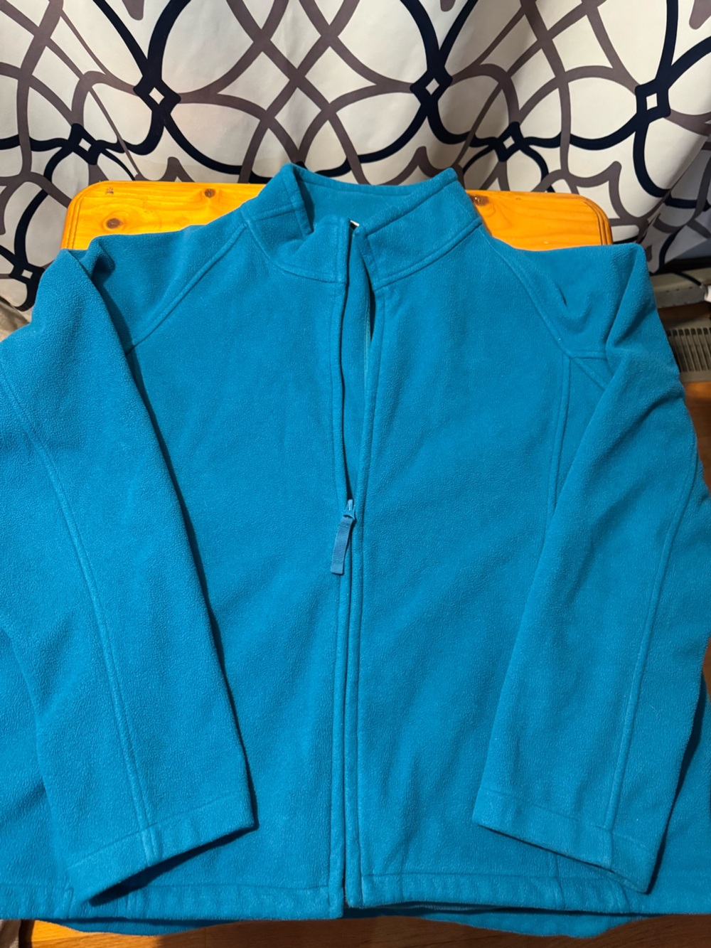 Duluth Trading Co Teal Full-Zip Fleece Jacket